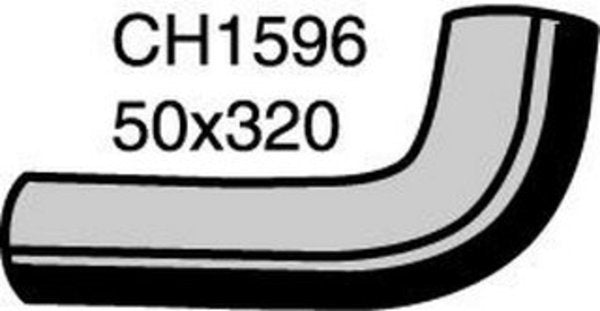 MACKAY Radiator Lower Hose -ISUZU Connector to Pipe