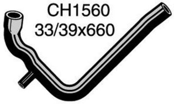 MACKAY Radiator Lower Hose - MERCEDES BENZ 280S/W123 CH1560