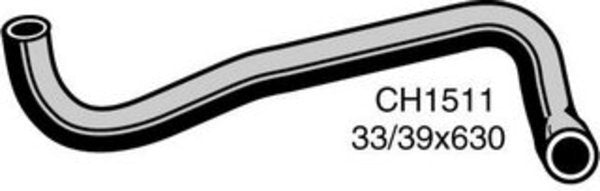 MACKAY Radiator Lower Hose MERCEDES BENZ 200T W123 - 2.0L I4 CH1511