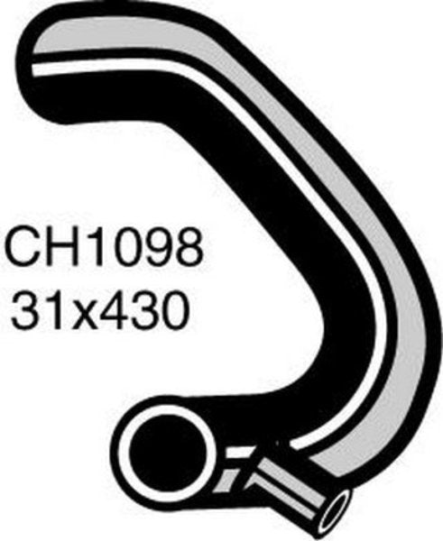 MACKAY BOTTOM HOSE CHEVETTE 68 ON