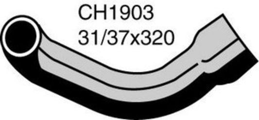 MACKAY Radiator Upper Hose  - VOLVO 164 . - 3.0L I6  PETROL - Manual & Auto