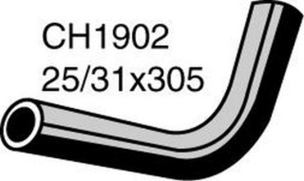 MACKAY Radiator Lower Hose  - VOLVO 145 . - 2.0L I4  PETROL - Manual & Auto