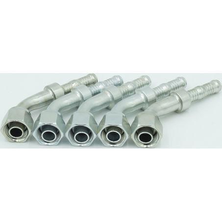 Burgaflex Steel Fitting # 8 FOR - Reduced Burgaclip #8 45° SCX1312-5