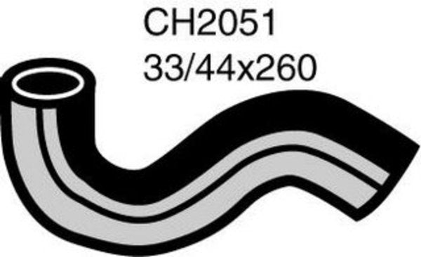 MACKAY Radiator Upper Hose  - DAEWOO  1.5. - 1.5L I4  PETROL - Manual & Auto