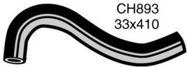 MACKAY TOP HOSE MITSUBISHI LANCER GALANTLA 1.4 1974-