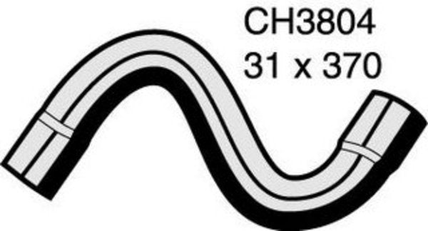 MACKAY TOP HOSE AUDI A4 1.8