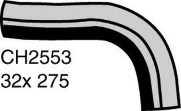 MACKAY BOTTOM HOSE PIPE TO RAD