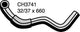 MACKAY BOTTOM HOSE - HILUX 3.0L DIESEL TURBO