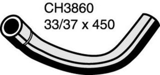 MACKAY BOTTOM HOSE ENG SIDE TOYOTA ESTIMA 91-96