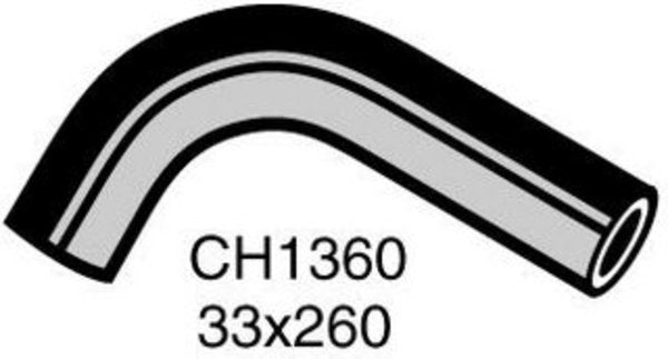 MACKAY BOTTOM HOSE- RADIATOR SIDE