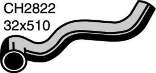 MACKAY Radiator Lower Hose  - TOYOTA DYNA YY100R - 1.8L Petrol - Mtm, Atm &