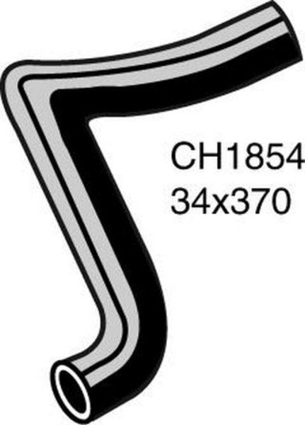 MACKAY Radiator Lower Hose  - FORD CAPRI SE - 1.6L I4  PETROL - Manual & Auto