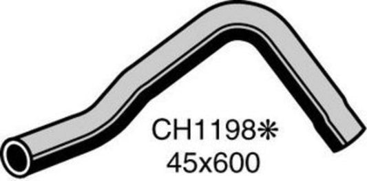 MACKAY Radiator Lower Hose  - FORD FALCON XD XE 4.9L V8  Man & Atm