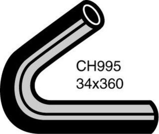 MACKAY BOTTOM HOSE  LAND ROVER SER 3