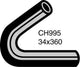 MACKAY BOTTOM HOSE  LAND ROVER SER 3