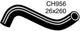 MACKAY BOTTOM HOSE - NISSAN 1200 B110
