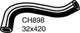 MACKAY BOTTOM HOSE - TOYOTA COROLLA 1.2LT