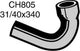 MACKAY TOP HOSE FORD  CORTINA 1300 1500