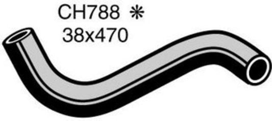 MACKAY BOTTOM HOSE - HOLDEN 161/186