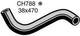 MACKAY BOTTOM HOSE - HOLDEN 161/186