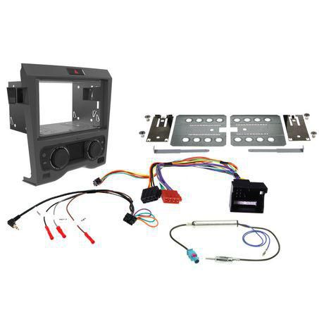 Aerpro Double Din Install Kit To Suit Holden COMMODORE VE SERIES 1 DUAL ZONE CLIMATE CONTROL (GUNMETAL Grey) FP9450GK
