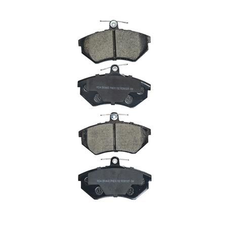 RDA GP MAX LOW METALLIC BRAKE PAD SET SEAT CORDOBA VOLKSWAGENRDB1325