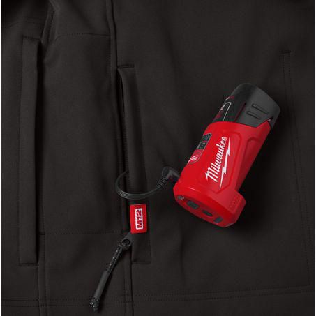 Milwaukee M12 TOUGHSHELL Heated Jacket Black - XXL M12THJBLACK0XXL