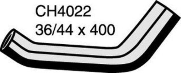 MACKAY Radiator Lower Hose  - JEEP WRANGLER TJ - 4.0L  PETROL - Man & Atm