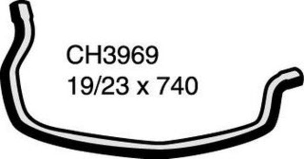 MACKAY HEATER HOSE BMW E39