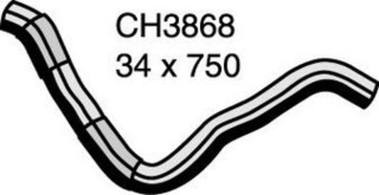 MACKAY BOTTOM HOSE MITSUBISHI GALANT 4G63 98-
