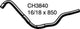 MACKAY HEATER HOSE #2 MAZDA 6 L3 02-