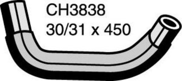 MACKAY BOTTOM HOSE #2 MAZDA 6 2.3