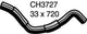 MACKAY BOTTOM HOSE MITSUBISHI