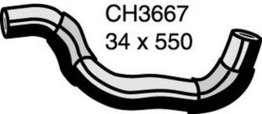 MACKAY TOP HOSE NAVARA D22 2.4 OHC