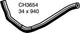 MACKAY BOTTOM HOSE - PAJERO 3.5 V6 00-04