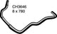 MACKAY Engine By Pass Hose  - NISSAN PATROL GU - 4.8L I6  PETROL - Manual & A