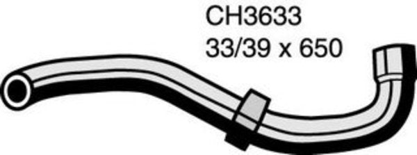 MACKAY Radiator Lower Hose NISSAN NAVARA D22 2.7L DIESEL - Man & Atn