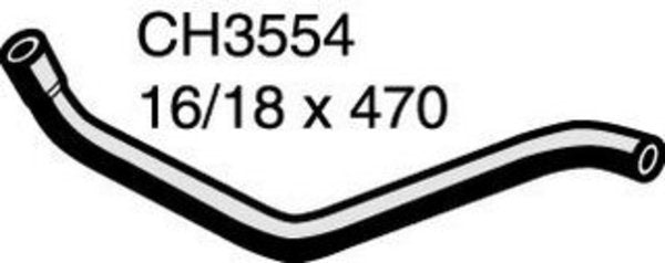 MACKAY HEATER HOSE LANDCRUISER HZJ70