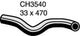 MACKAY BOTTOM HOSE - X-TRAIL QR25