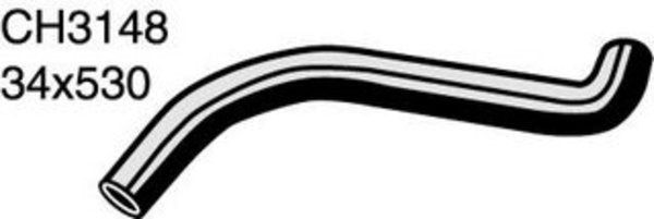 MACKAY NISSAN RADIATOR HOSE LOWER CH3148