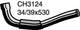 MACKAY NISSAN RADIATOR HOSE LOWER CH3124