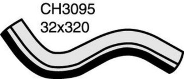 MACKAY MITSUBISHI RADIATOR HOSE UPPER CH3095