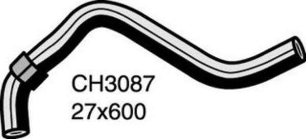 MACKAY RADIATOR HOSE LOWER TOYOTA PASEO 1.5 5EFE MANUAL 96- CH3087