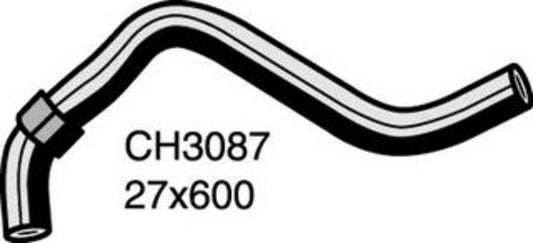 MACKAY RADIATOR HOSE LOWER TOYOTA PASEO 1.5 5EFE MANUAL 96- CH3087