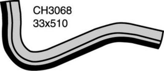 MACKAY Radiator Lower Hose MAZDA B2600 2.6L- CH3068