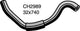 MACKAY RADIATOR HOSE LOWER HYUNDAI CH2989