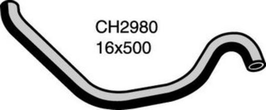 MACKAY HEATER HOSE MITSUBISHI EXP 4G63/64 8V SHC CH2980