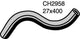MACKAY Radiator Lower Hose FORD LASER KN, KQ 1.6L I4 MAZDA CH2958