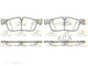 D/PADS FR DISCO / RANGE ROVER193.2*65.5.19.3 RDB1633-00-RH