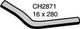 MACKAY HYUNDAI HEATER HOSE CH2871